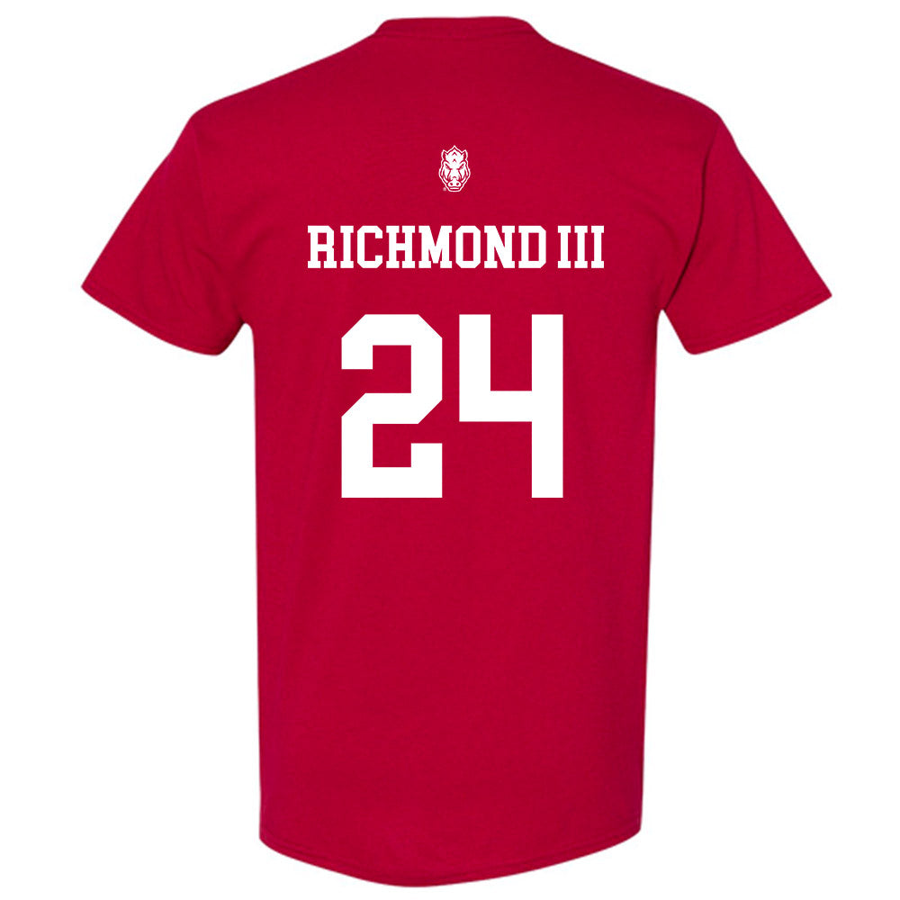 Arkansas - NCAA Men's Basketball : Billy Richmond III - Classic Shersey T-Shirt-1