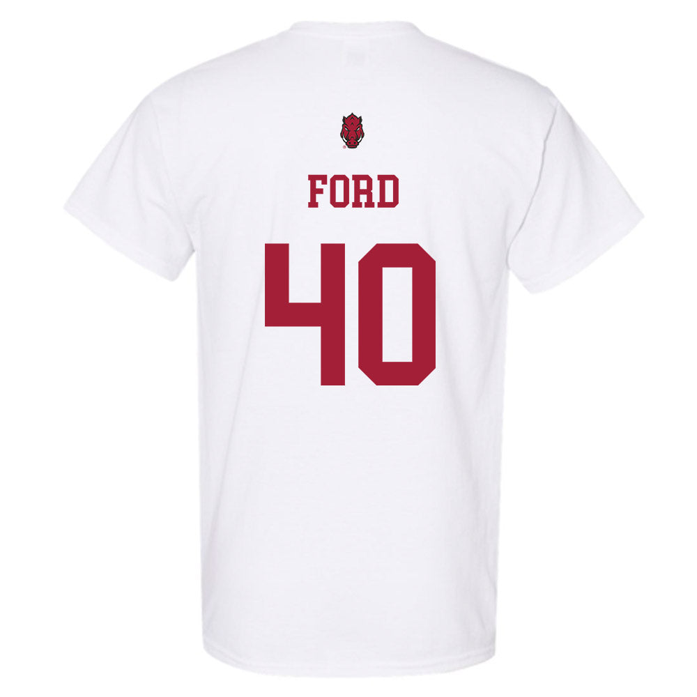 Arkansas - NCAA Football : Blake Ford - Sports Shersey T-Shirt-1