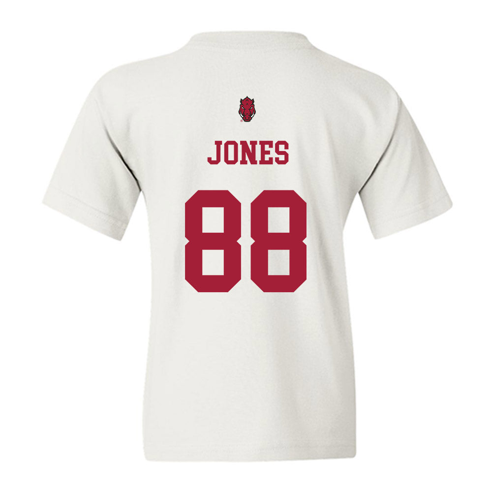 Arkansas - NCAA Football : Rohan Jones - Sports Shersey Youth T-Shirt-1