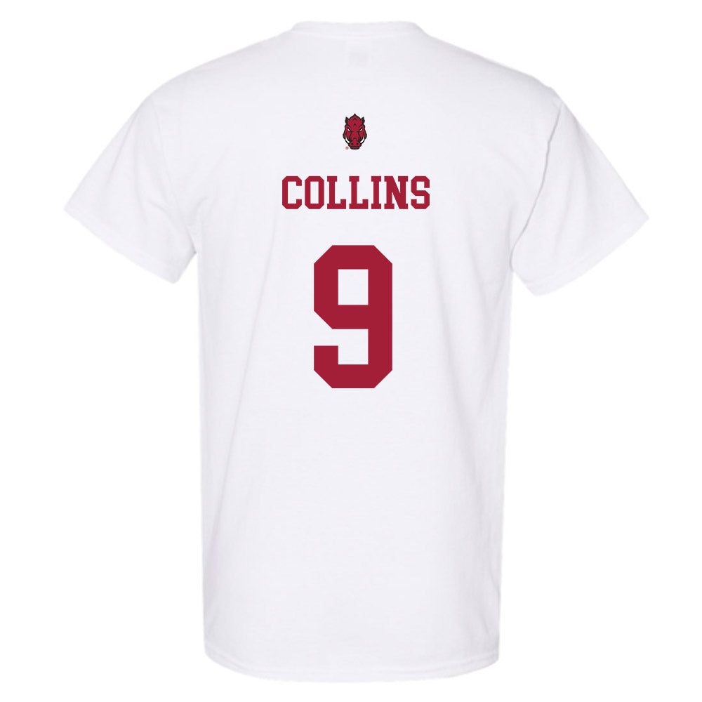 Arkansas - NCAA Football : Charleston Collins - Sports Shersey T-Shirt