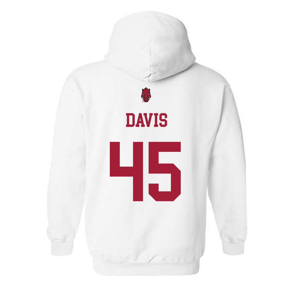 Arkansas - NCAA Football : Preston Davis - Sports Shersey Hooded Sweatshirt