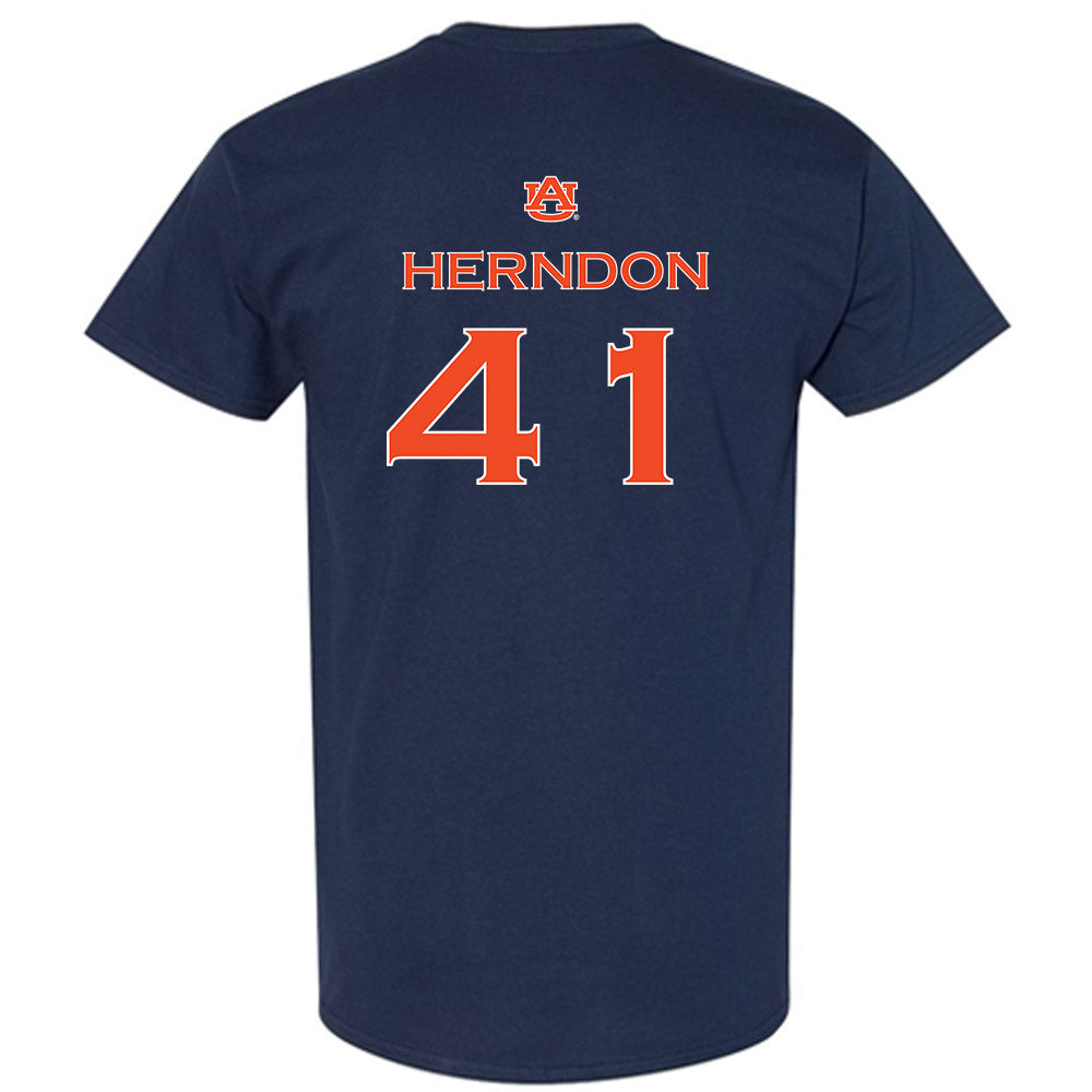 Auburn - NCAA Softball : Abby Herndon - Classic Shersey T-Shirt-1