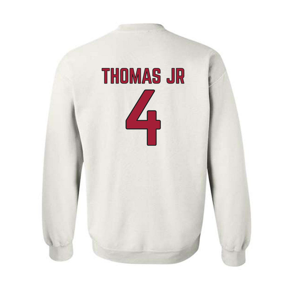Arkansas - NCAA Baseball : Justin Thomas jr - Sports Shersey Crewneck Sweatshirt