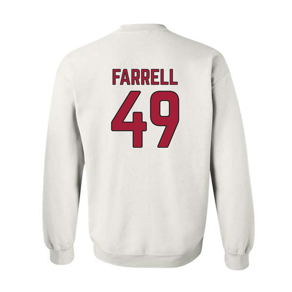 Arkansas - NCAA Baseball : Jackson Farrell - Sports Shersey Crewneck Sweatshirt