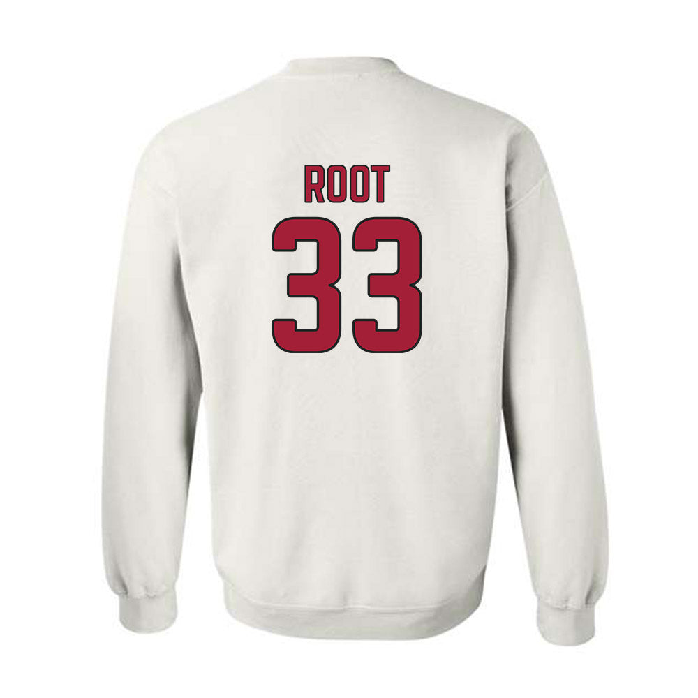 Arkansas - NCAA Baseball : Zach Root - Sports Shersey Crewneck Sweatshirt-1