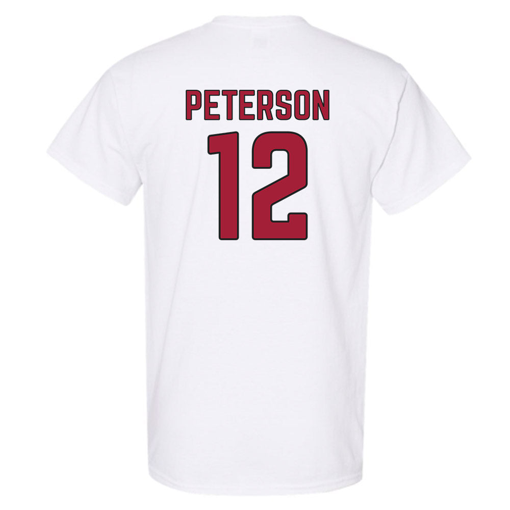 Arkansas - NCAA Baseball : Elliott Peterson - Sports Shersey T-Shirt-1