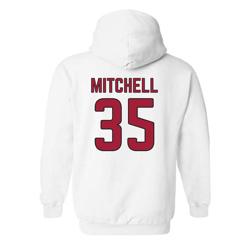Arkansas - NCAA Baseball : Cayden Mitchell - Sports Shersey Hooded Sweatshirt-1