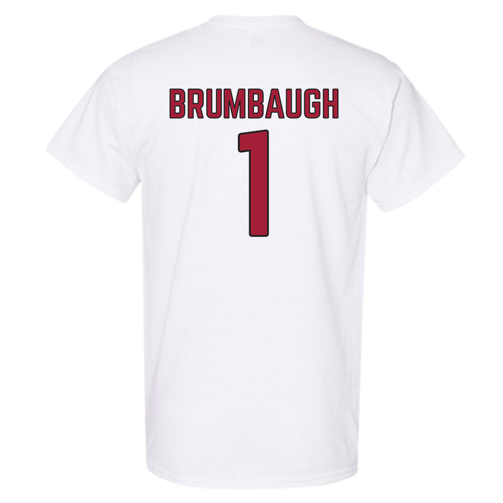 Arkansas - NCAA Baseball : Carson Brumbaugh - Sports Shersey T-Shirt-1