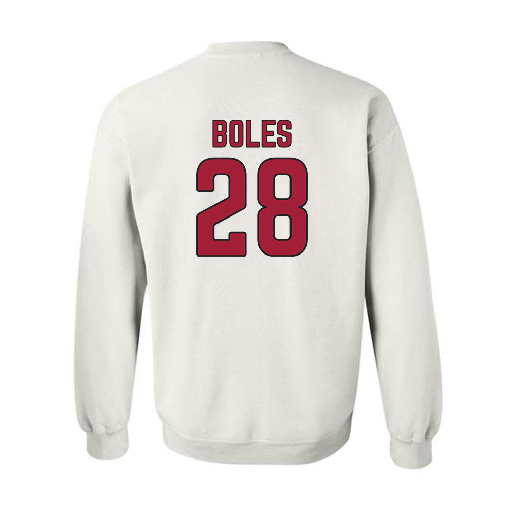 Arkansas - NCAA Baseball : Carson Boles - Sports Shersey Crewneck Sweatshirt