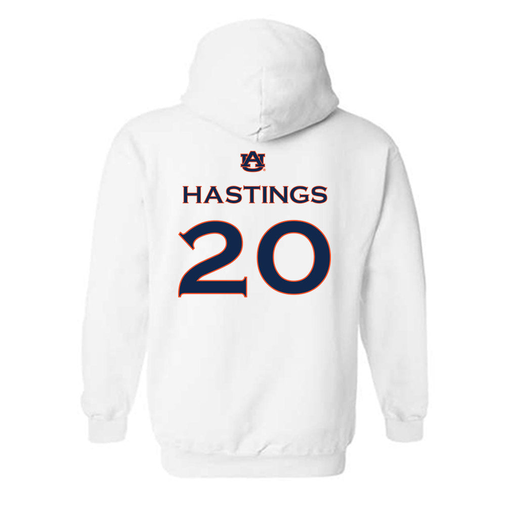 Auburn - NCAA Softball : Alyssa Hastings - Replica Shersey Hooded Sweatshirt-1