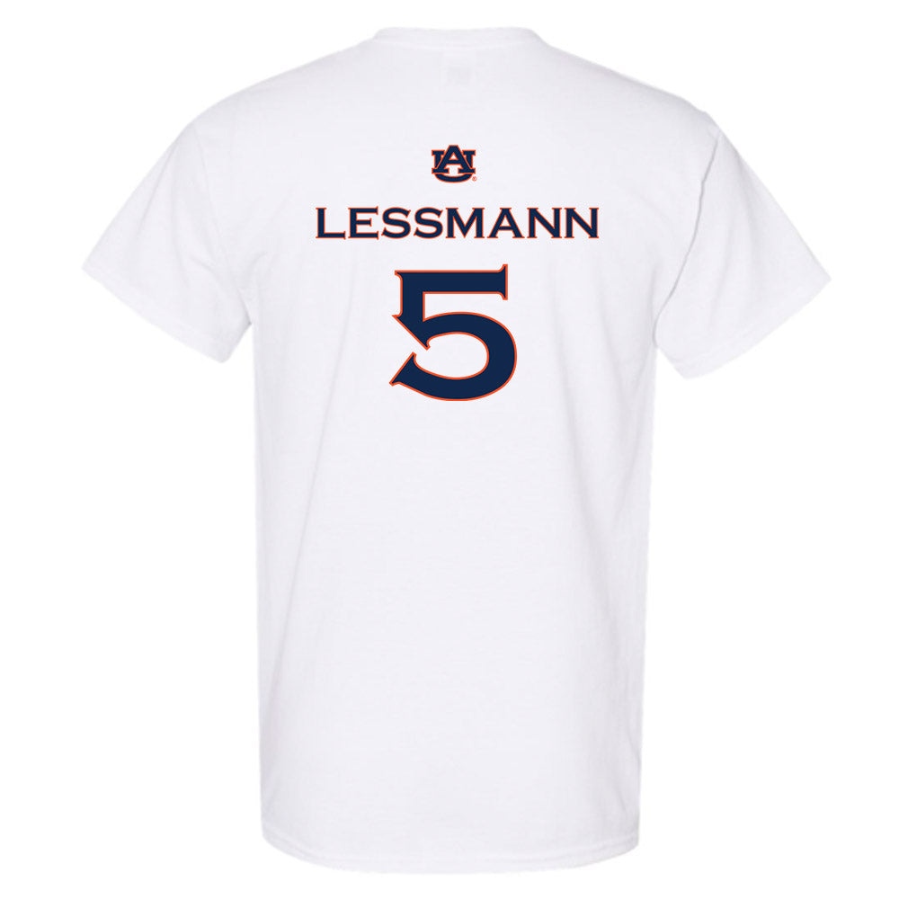 Auburn - NCAA Softball : georgia lessmann - Replica Shersey T-Shirt-1