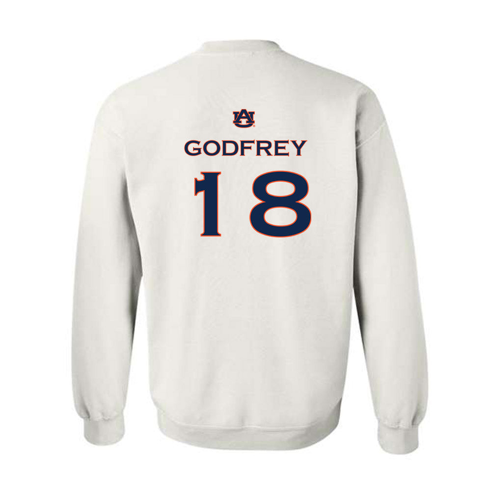 Auburn - NCAA Softball : Brit Godfrey - Replica Shersey Crewneck Sweatshirt-1