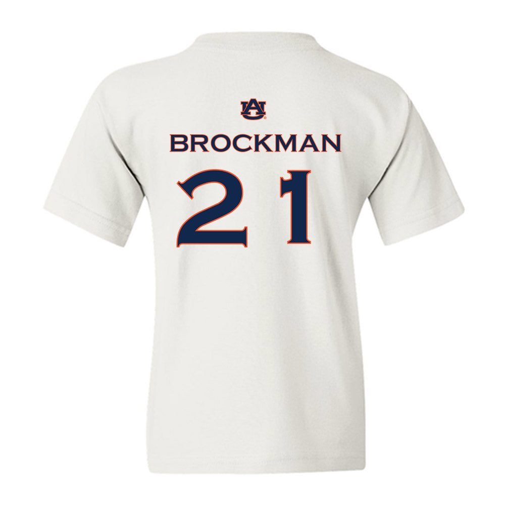 Auburn - NCAA Softball : Kylie Brockman - Replica Shersey Youth T-Shirt-1
