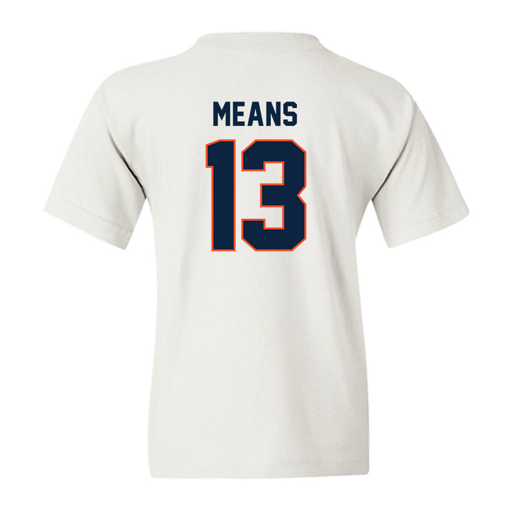 Auburn - NCAA Women's Soccer : Asha Means - Sports Shersey Youth T-Shirt-1