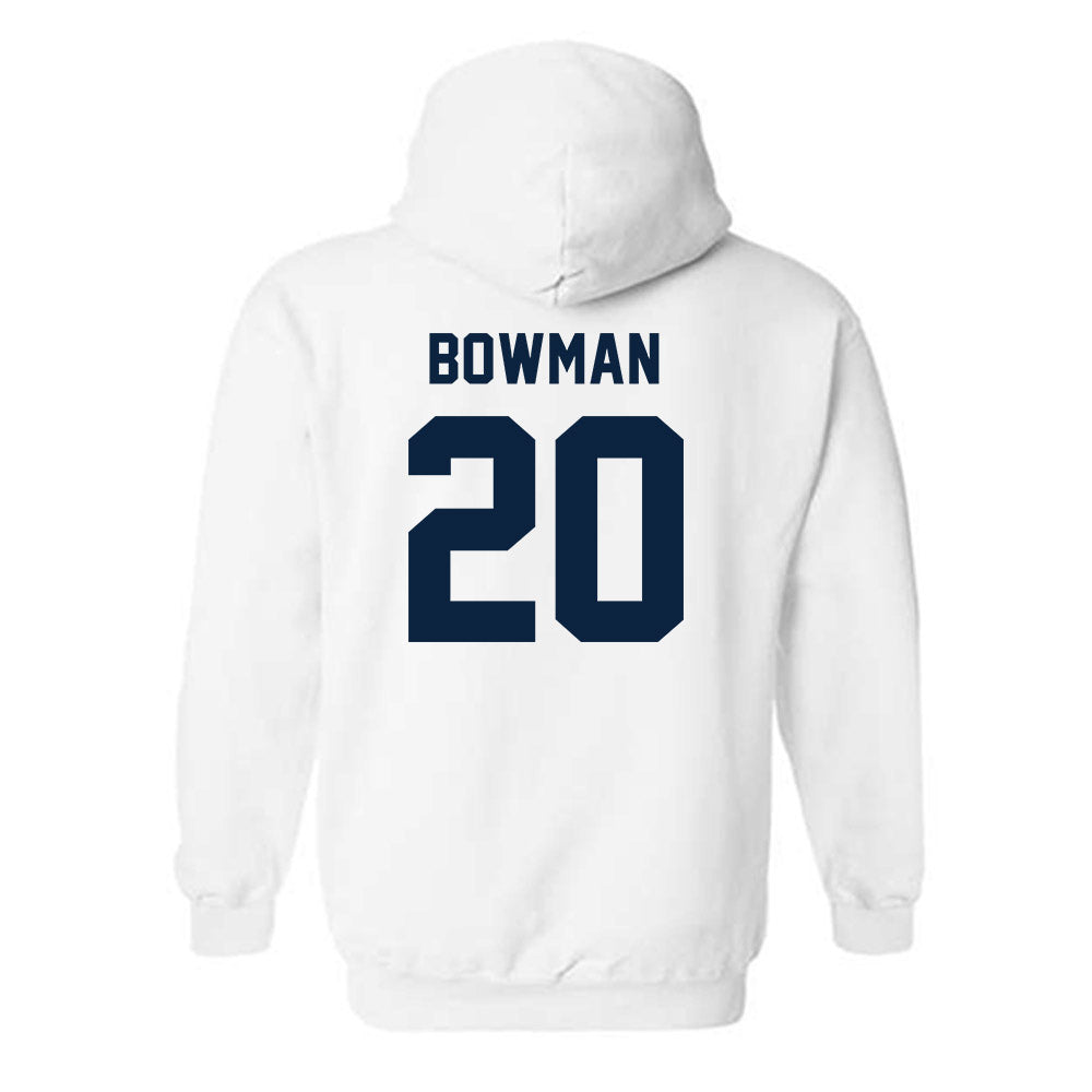 Auburn - NCAA Men's Basketball : Jeremiah Bowman - Classic Shersey Hooded Sweatshirt-1