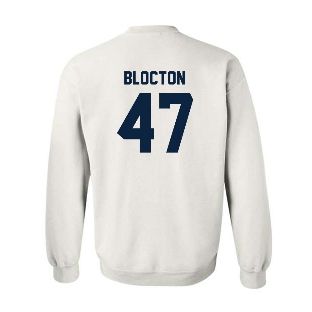 Auburn - NCAA Football : Malik Blocton - Classic Shersey Crewneck Sweatshirt-1
