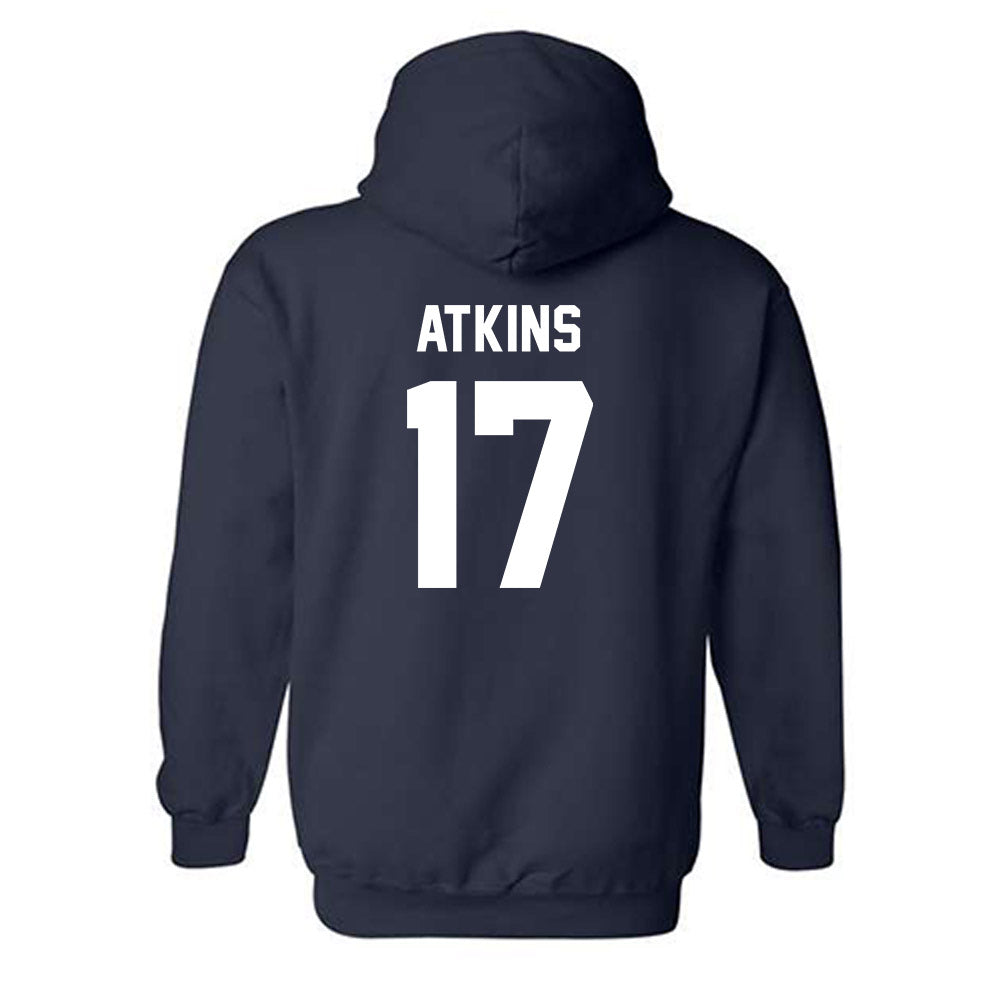 Auburn - NCAA Football : Xavier Atkins - Generic Shersey Hooded Sweatshirt-1