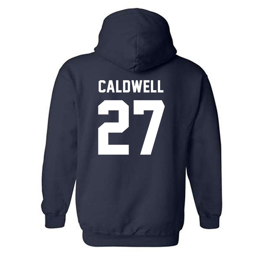 Auburn - NCAA Women's Soccer : Ava Caldwell - Generic Shersey Hooded Sweatshirt-1