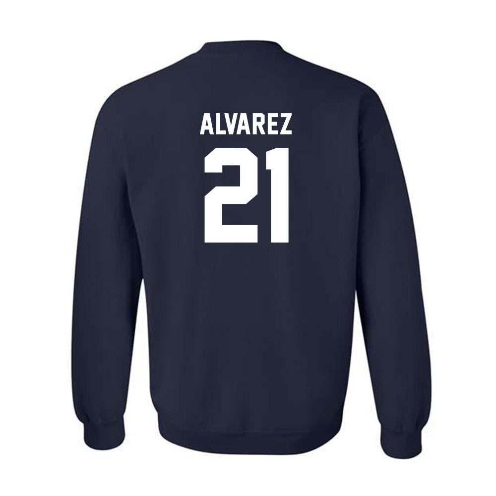 Auburn - NCAA Baseball : Andreas Alvarez - Generic Shersey Crewneck Sweatshirt-1