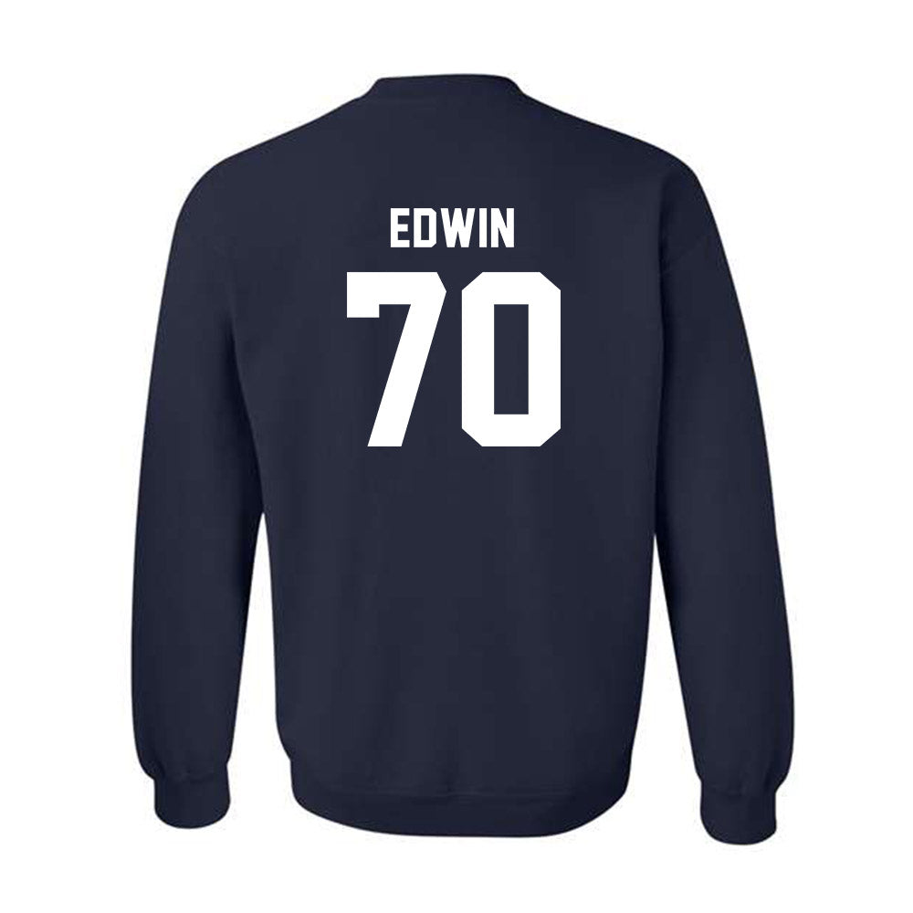 Auburn - NCAA Football : Favour Edwin - Generic Shersey Crewneck Sweatshirt-1