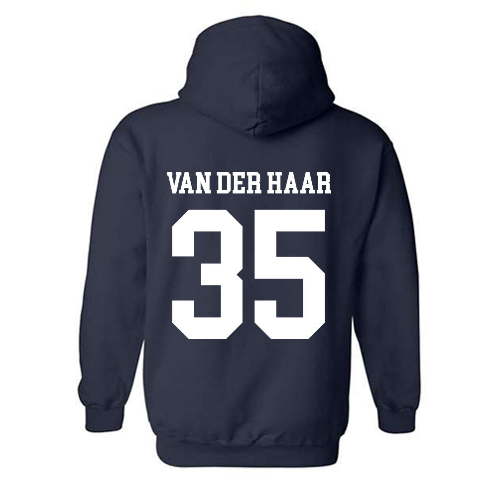 BYU - NCAA Football : Samuel Van Der Haar - Sports Shersey Hooded Sweatshirt-1