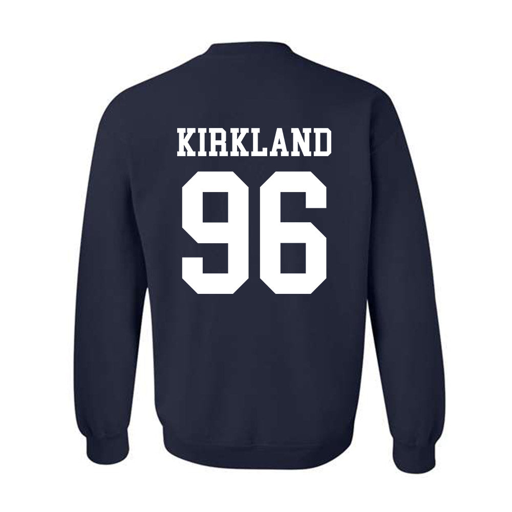 BYU - NCAA Football : Justin Kirkland - Sports Shersey Crewneck Sweatshirt-1