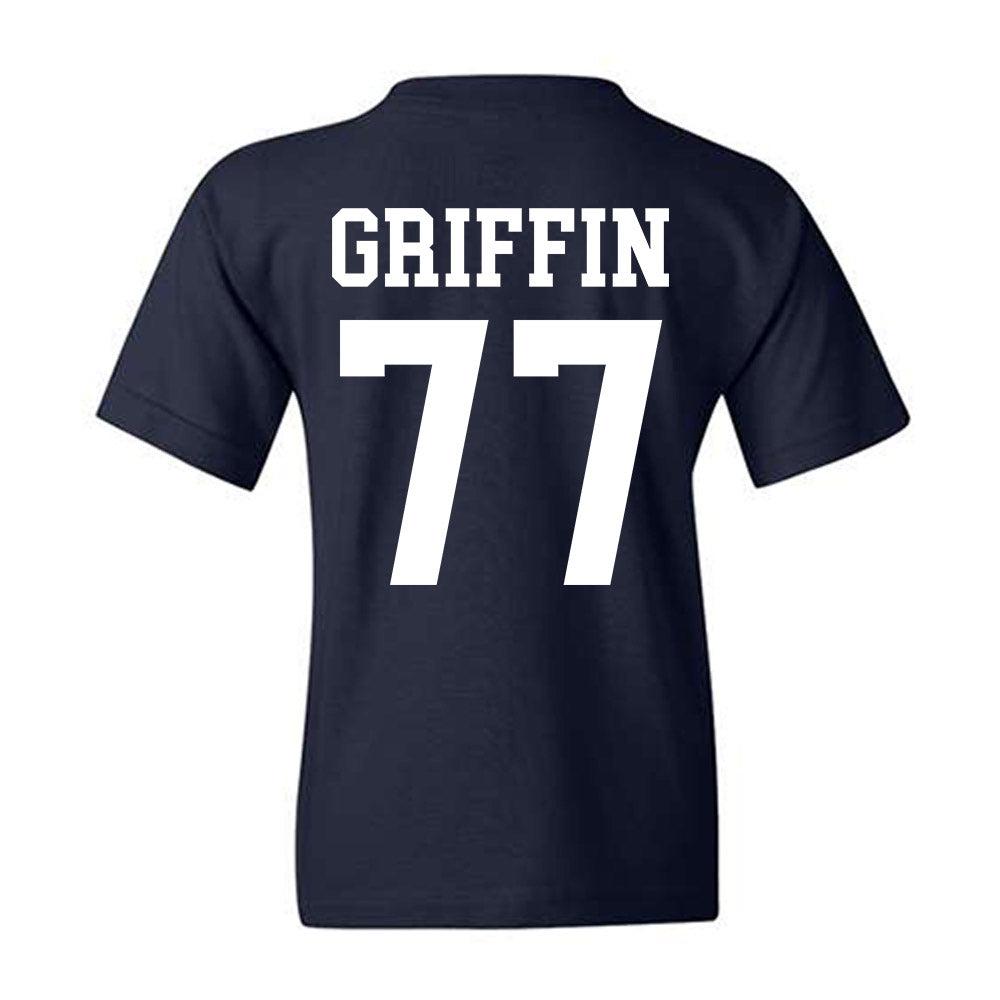 BYU - NCAA Football : Jake Griffin - Sports Shersey Youth T-Shirt-1