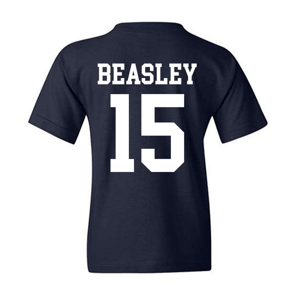 BYU - NCAA Football : Tayvion Beasley - Sports Shersey Youth T-Shirt-1