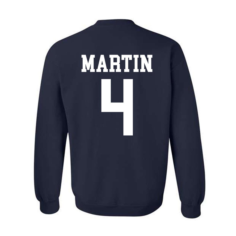 BYU - NCAA Football : Lj Martin - Sports Shersey Crewneck Sweatshirt-1