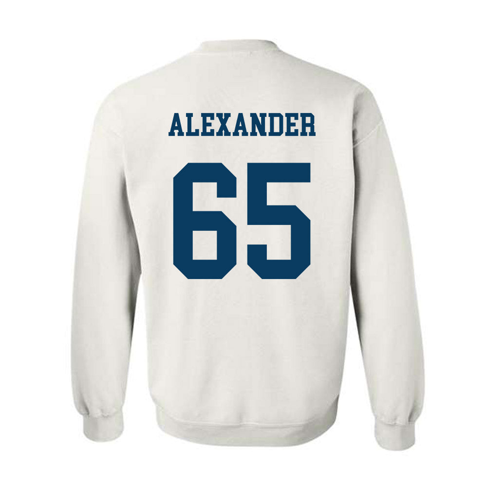 BYU - NCAA Football : Brigham Alexander - Generic Shersey Crewneck Sweatshirt-1