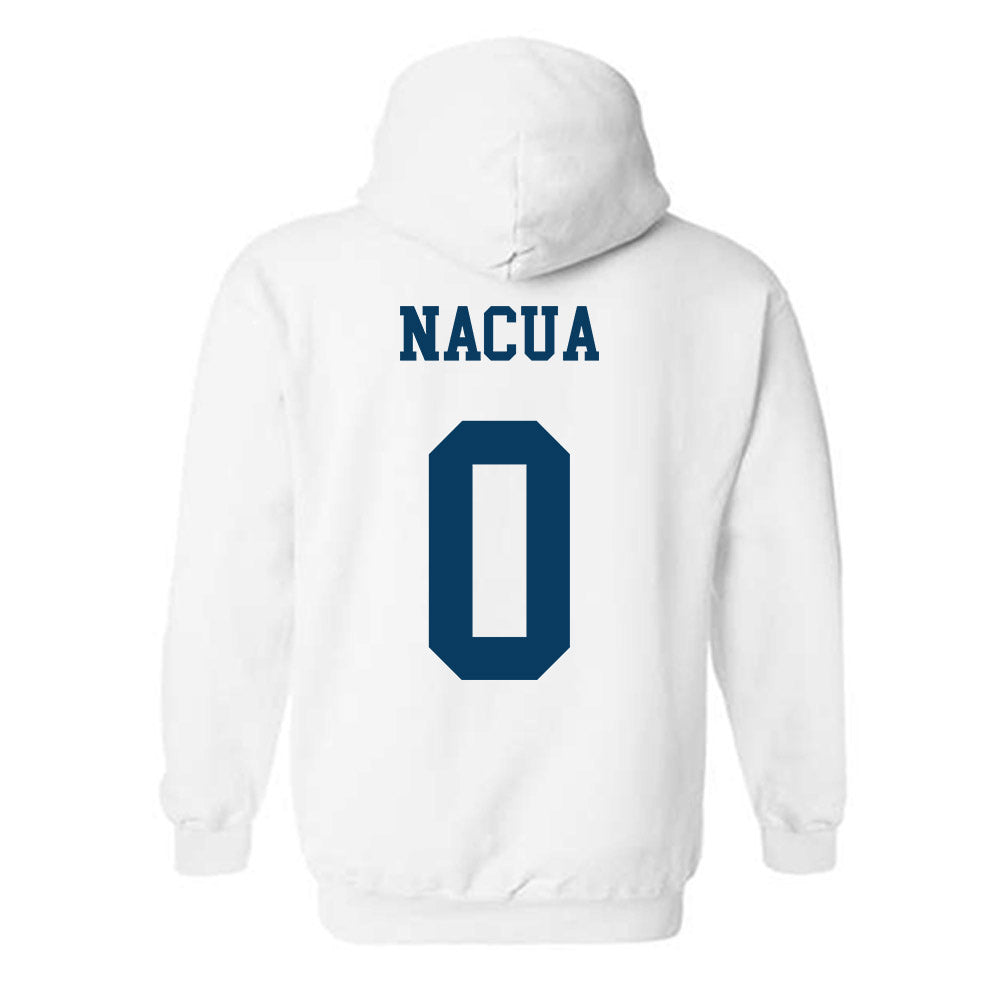BYU - NCAA Football : Tei Nacua - Generic Shersey Hooded Sweatshirt-1