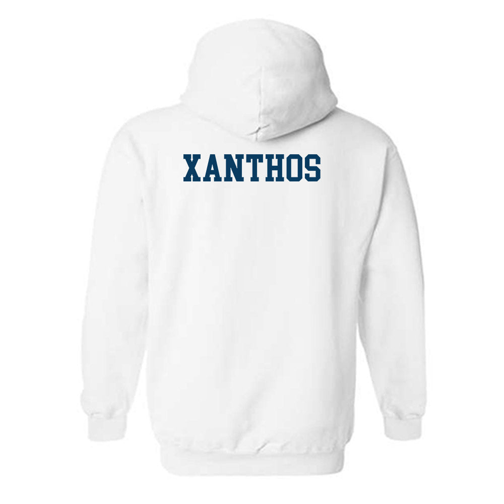 BYU - NCAA Women's Swimming & Diving : Kiara Xanthos - Generic Shersey Hooded Sweatshirt-1