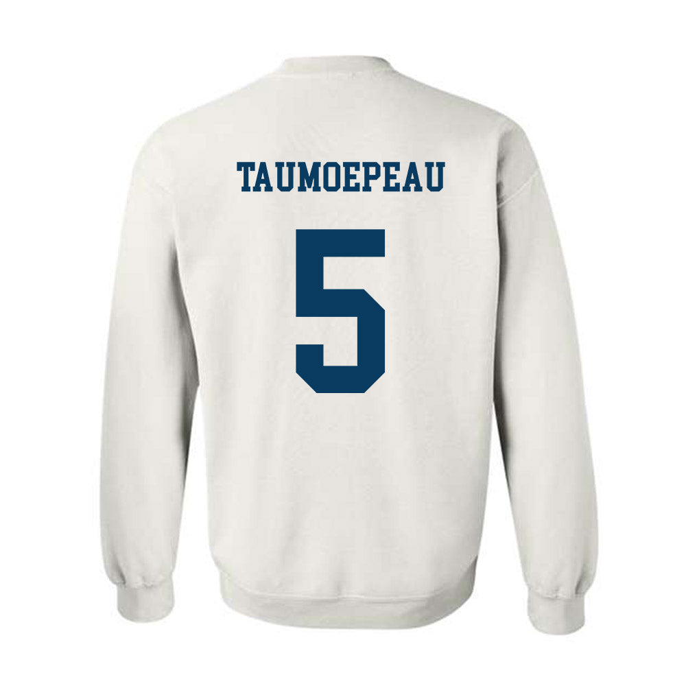 BYU - NCAA Football : Nusi Taumoepeau - Generic Shersey Crewneck Sweatshirt-1