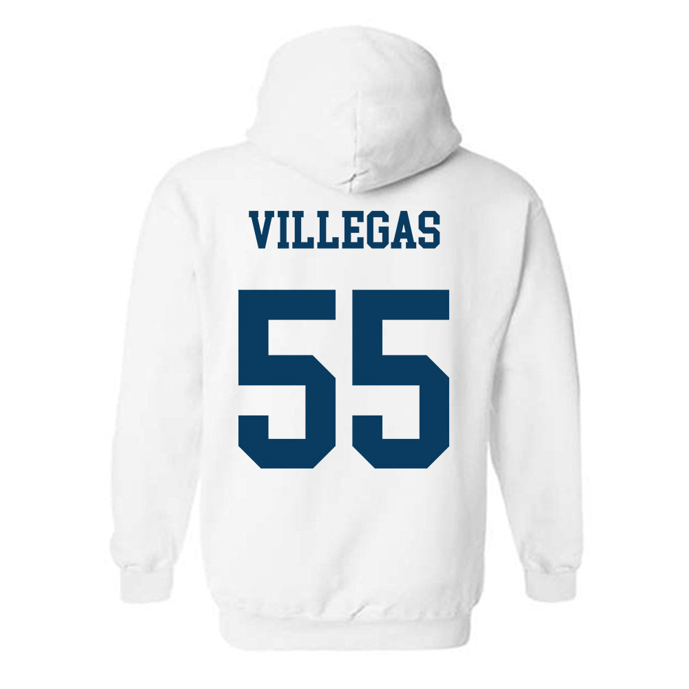 BYU - NCAA Softball : Jada Villegas - Generic Shersey Hooded Sweatshirt-1