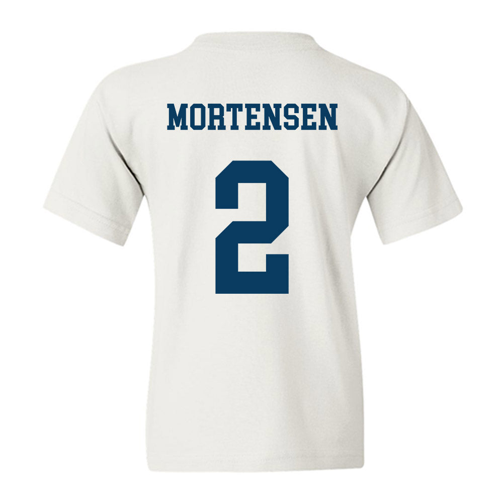 BYU - NCAA Women's Volleyball : Elina Mortensen - Generic Shersey Youth T-Shirt-1