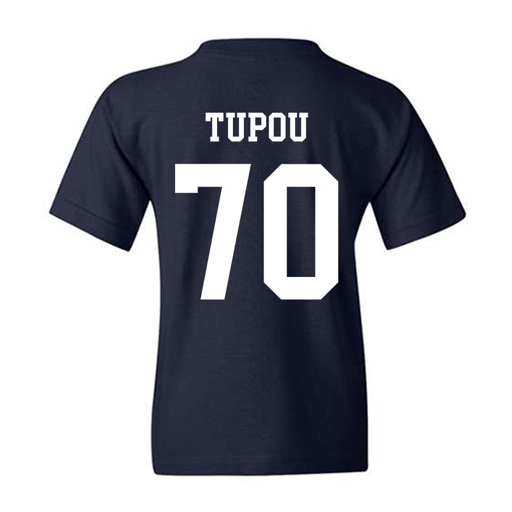 BYU - NCAA Football : Iki Tupou - Generic Shersey Youth T-Shirt-1
