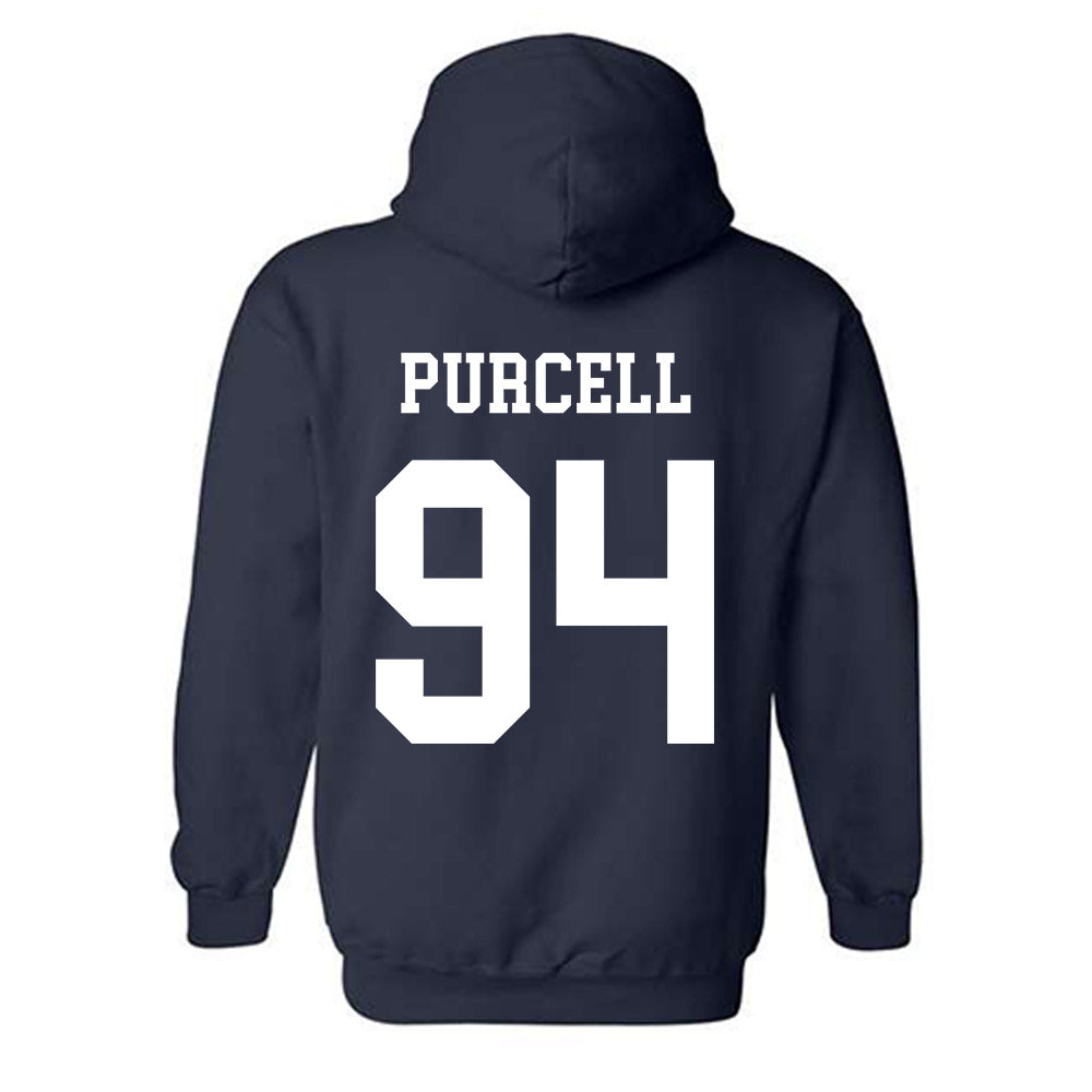 BYU - NCAA Football : Anisi Purcell - Generic Shersey Hooded Sweatshirt-1