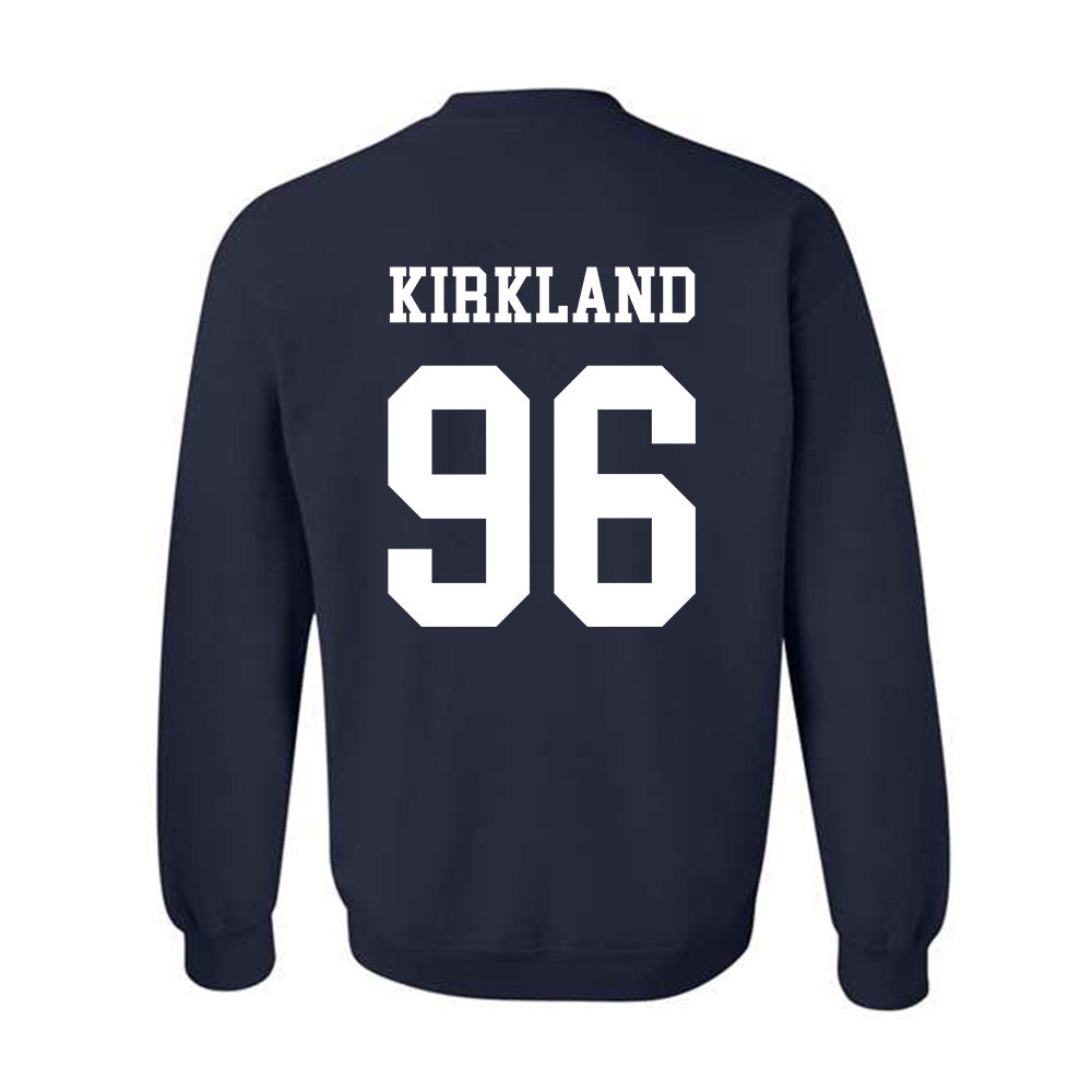 BYU - NCAA Football : Justin Kirkland - Generic Shersey Crewneck Sweatshirt-1