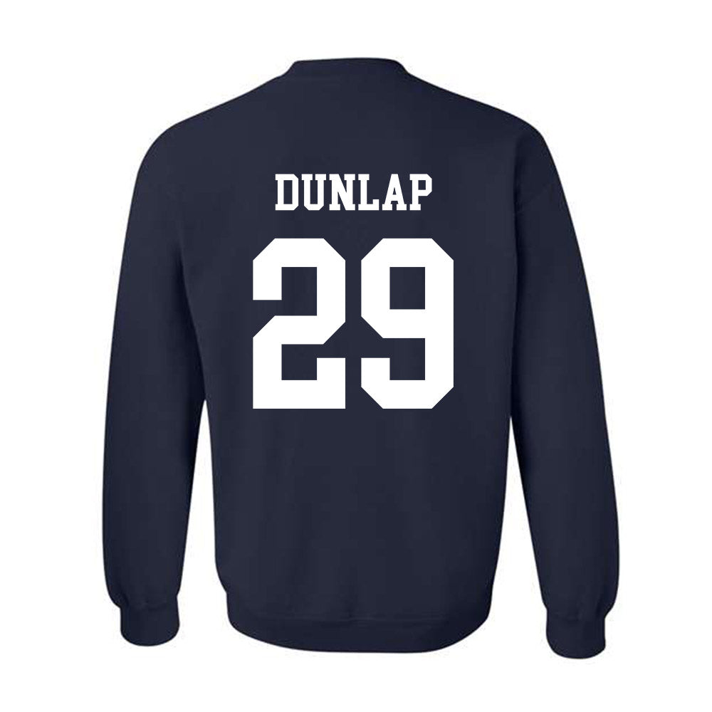 BYU - NCAA Football : Jayden Dunlap - Generic Shersey Crewneck Sweatshirt-1