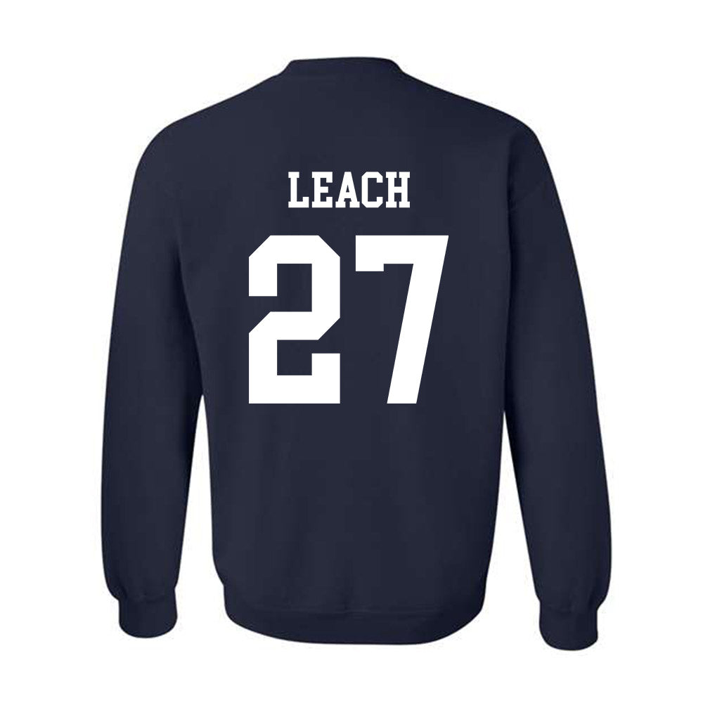 BYU - NCAA Football : Matthias Leach - Generic Shersey Crewneck Sweatshirt-1