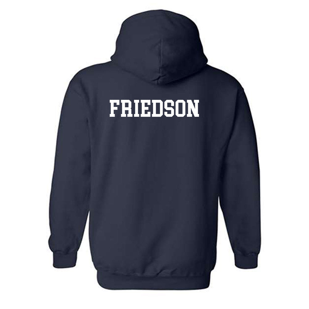 BYU - NCAA Women's Gymnastics : Sophia Friedson - Generic Shersey Hooded Sweatshirt-1