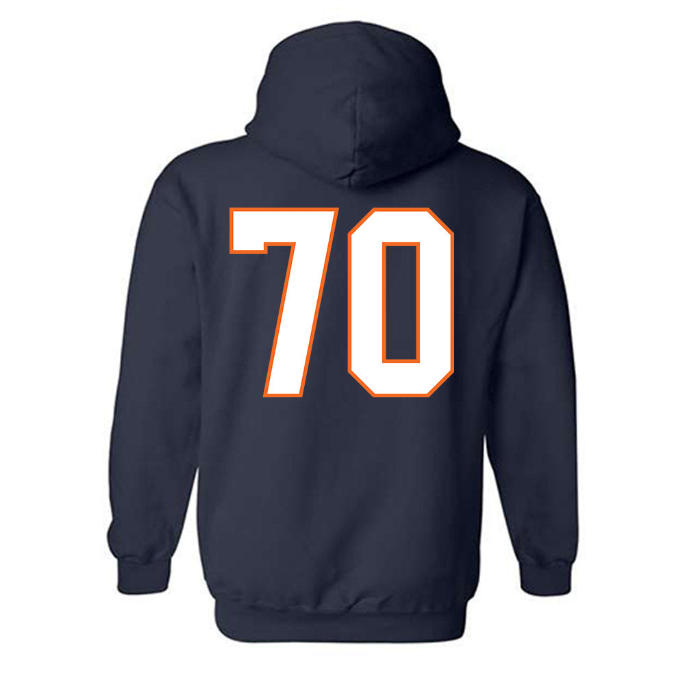 Virginia - NCAA Football : Dane Wleklinski - Hooded Sweatshirt-1