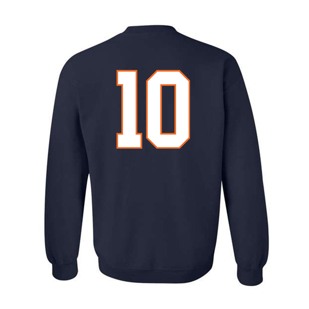 Virginia - NCAA Football : Daniel Kaelin - Crewneck Sweatshirt-1