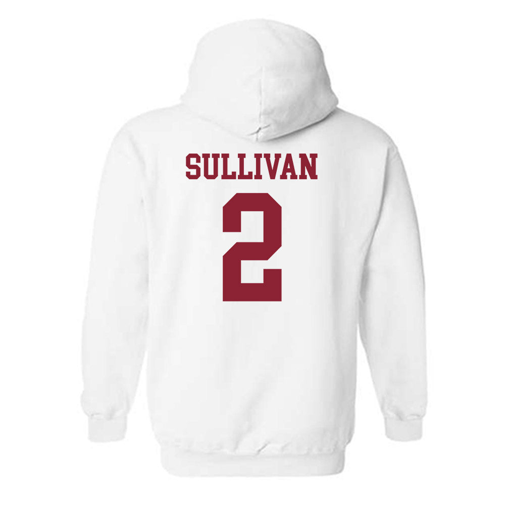 UMass - NCAA Baseball : Braden Sullivan - Sports Shersey Hooded Sweatshirt-1