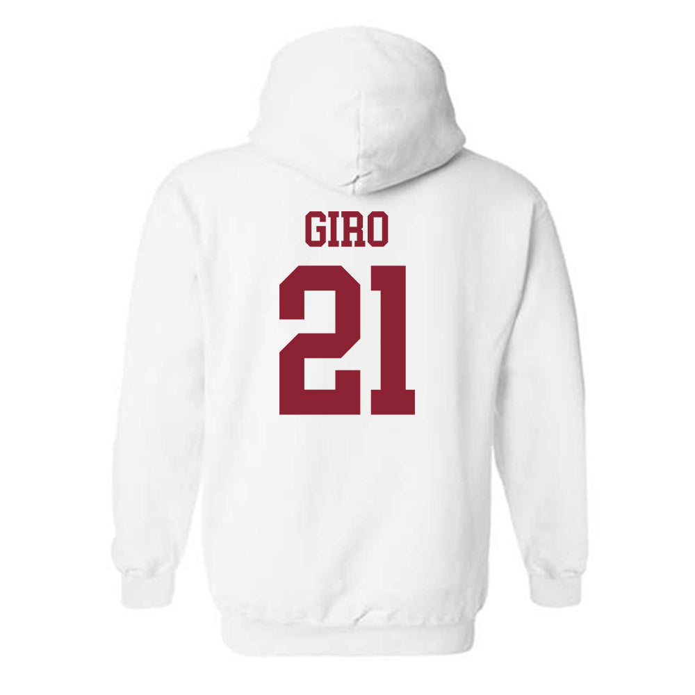UMass - NCAA Baseball : Kai Giro - Sports Shersey Hooded Sweatshirt-1