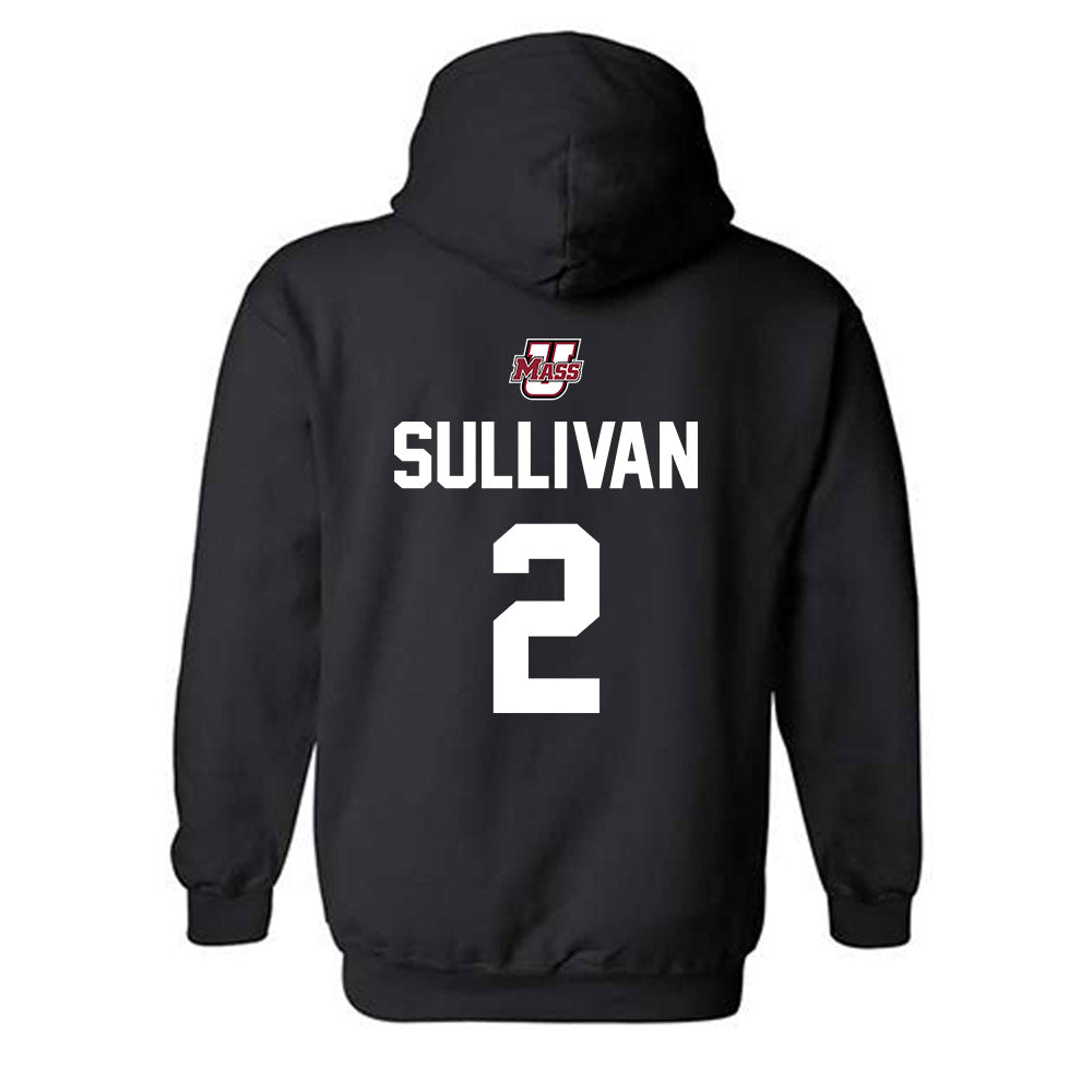 UMass - NCAA Baseball : Braden Sullivan - Classic Shersey Hooded Sweatshirt-1