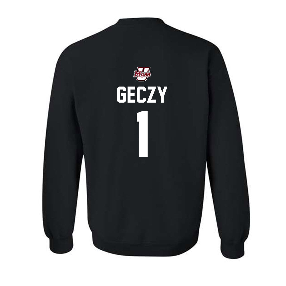 UMass - NCAA Men's Soccer : Alex Geczy - Classic Shersey Crewneck Sweatshirt-1