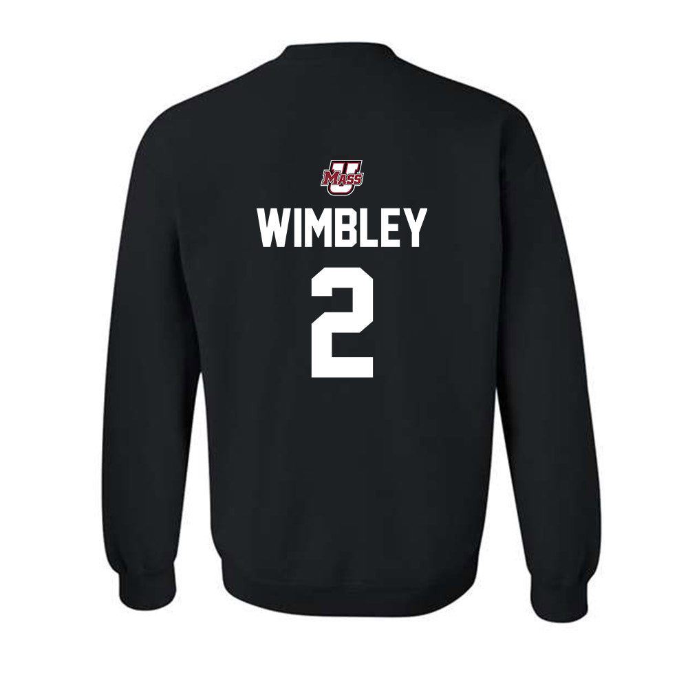 UMass - NCAA Men's Basketball : Dwayne Wimbley - Classic Shersey Crewneck Sweatshirt-1