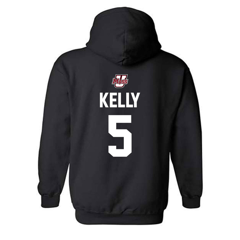UMass - NCAA Football : Tyree Kelly - Classic Shersey Hooded Sweatshirt-1