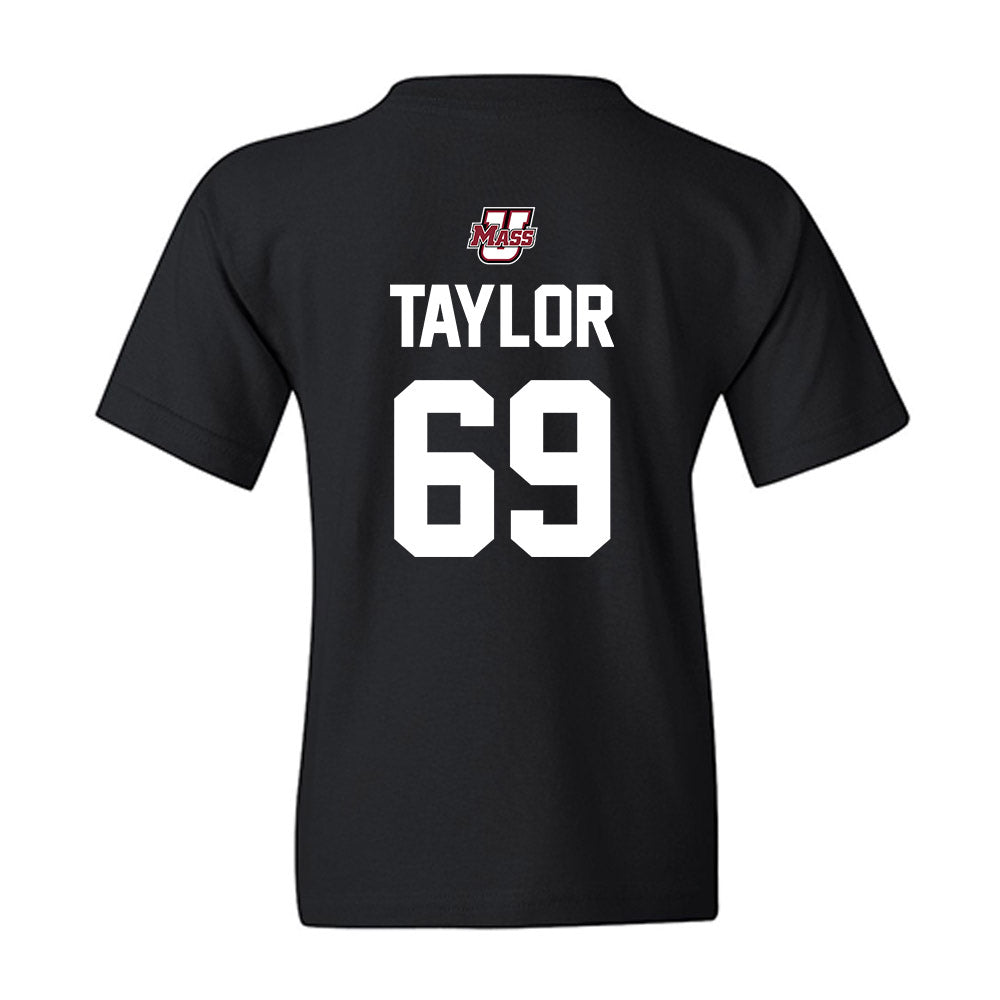 UMass - NCAA Football : Brock Taylor - Classic Shersey Youth T-Shirt-1